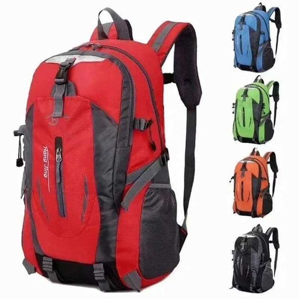 40L Outdoor Waterproof Large Capacity Hiking Bag Camping Backpack Travel Rucksack Nylon Bags Hiking Travel Bag W251025 Z260508