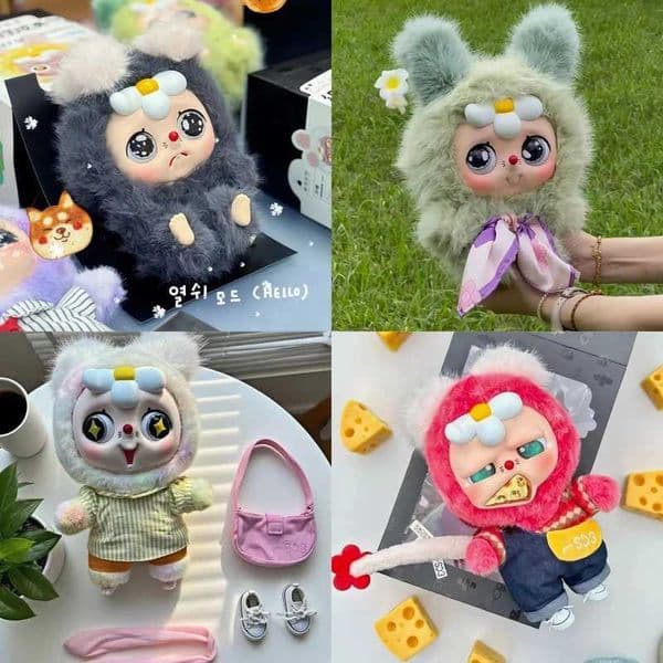 New 2025 Hot Rat Toy Plush Blind Box 400 Emotional Energy Collectible Classic Design Breathable Auricular Movement Cute Gift X251025