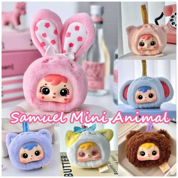 Samuel Mini Cute Plush Blind Box Mystery Figure Desktop Decor PackBag Pendant Mystery Box Surprise Trend Toy Mini Doll Gril Gift X251025