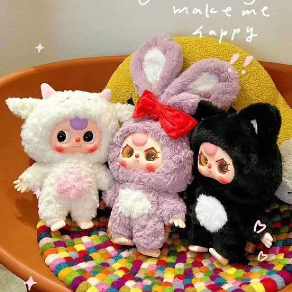 Baby Three 400 Blind Box Guessing Package Trendy Desktop Decor Soft Sofa Surprise Mysterious Box Cute Doll Kids Birthday Gift X251025
