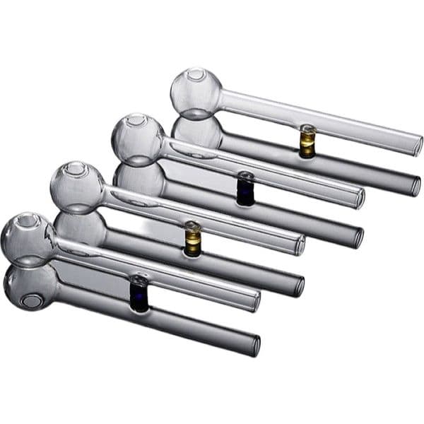 Fixed bracket Glass Oil burners tobacco hookahs Bong Water Pipes with different colored glass balancer for smoking