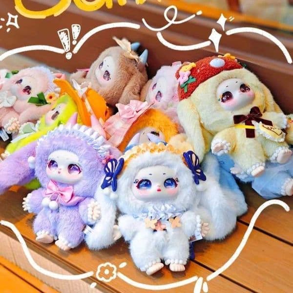 Genuine Samael Shamali Misty Garden 400 Big Overall Doll Blind Box Collector Edition Desktop Ornament Bedroom Decor Toys Gift X251025