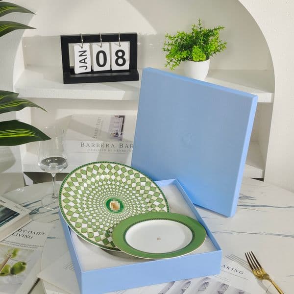 2026 Sophisticated Bone China Plate, Sleek Minimalist Design Modern Dining, Perfect Dinner Parties, Weddings, Or Daily Meals, Made With Premium Ceramic For Free