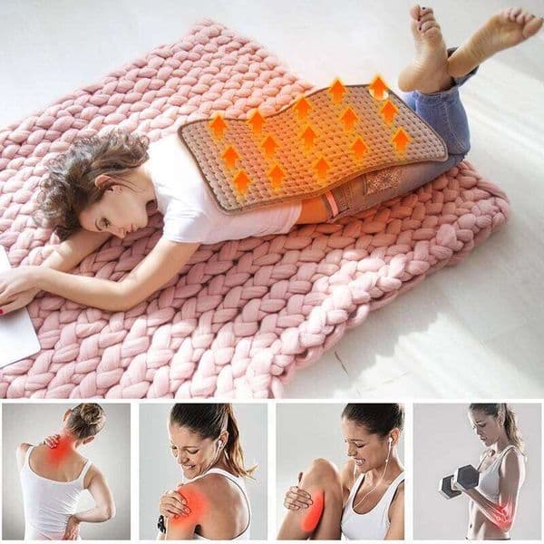 9 Level 4 Mode Electric Heating Foot Pad Winter Keep Warm Blanket Abdomen Shoulder Knee Legs Warming 123