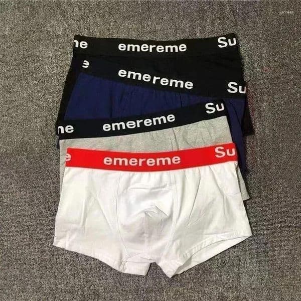 Underpants Fashion 3PC/Lot Underwear Men Boxer Without Box