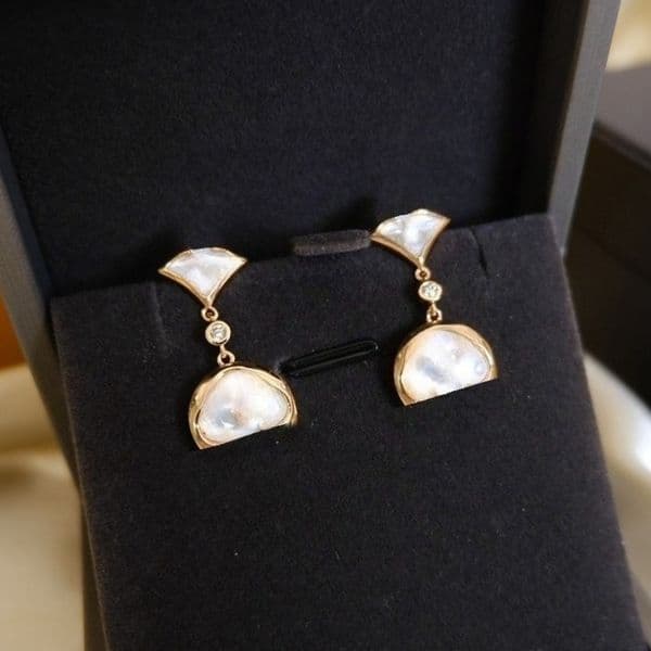 Luxury Designer Earrings 18K Gold Plated Women Jewelry Necklaces Chain Stud Earring Women Wedding Gift with Box Jewelry Accessories