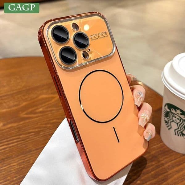 Laser Slim Matte Magsafe Magnetic Wireless Charging Case For iPhone Air 12 13 14 15 16 17 Pro Max Hard Back Cover