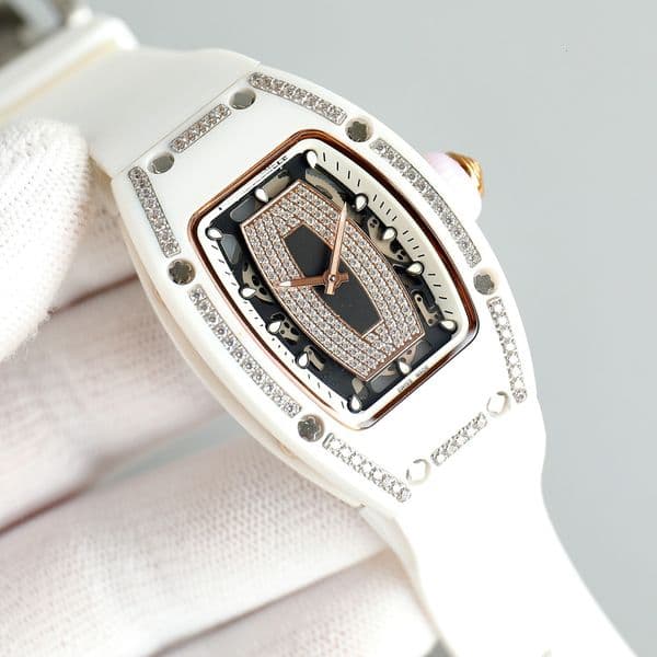 2026 AAAAA women's automatic machinery Luxury designer watch r m007 01 AAAAA Ceramics Men's Watch super clone Mechanica carbon fiber ZF BBR EYF4