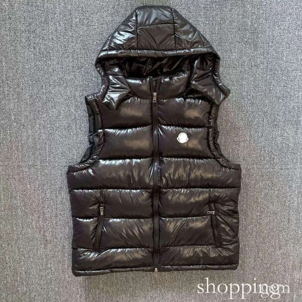 Men's Moncleare Mayavest Designer Gilet Down Moncleur Woman Womens Feather Filled Material Graphite Couple Maya Vest Label M-2Xl D62 52