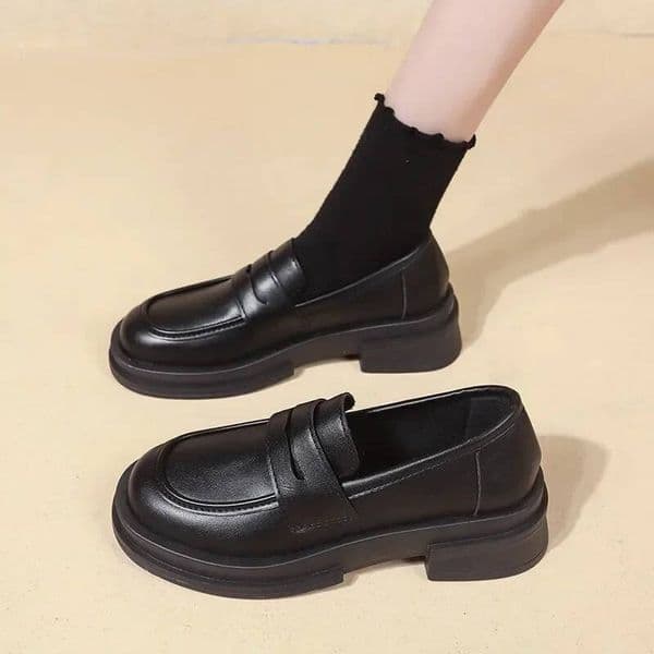 New Japanese Style College Student Cosplay Lolita for Women/Girl Fashion Black/Coffee Uniform Platform Shoes 2025 ddmypanda