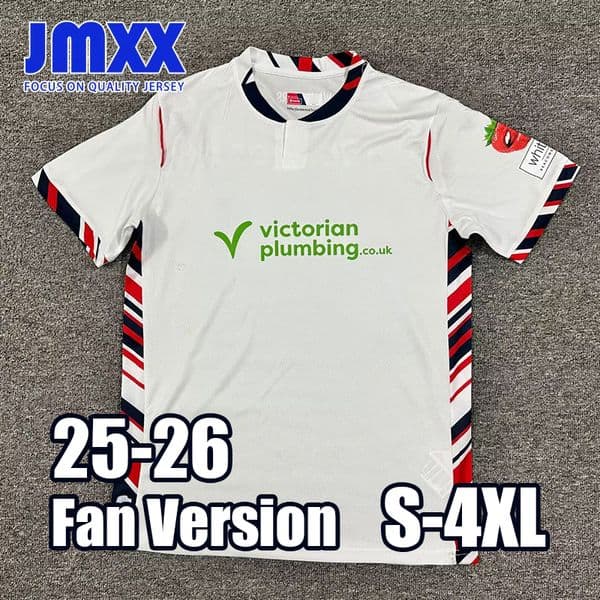 XXXL 4XL JMXX 25 26 Bolton Soccer Jersey Home Away Third GK Goalkeeper Pre Match Special Mens Uniforms Jerseys Man Football Man Shirt 2025 2026 Fan Version