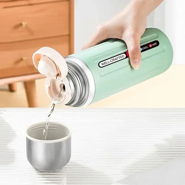 800ml Vacuum Flask Insulated Water Bottles Travel Thermal Cups For And Cold Beverage Summer Winter Drinkware Gifts 251028