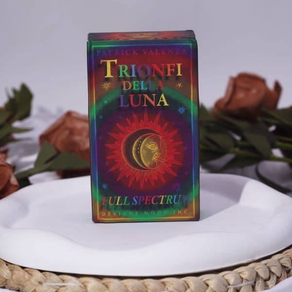 Unleash Your Inner Visionary! Dive into the Ethereal Realm with Patrick Valenzas Masterpiece 'Delle Luna' Oracle
