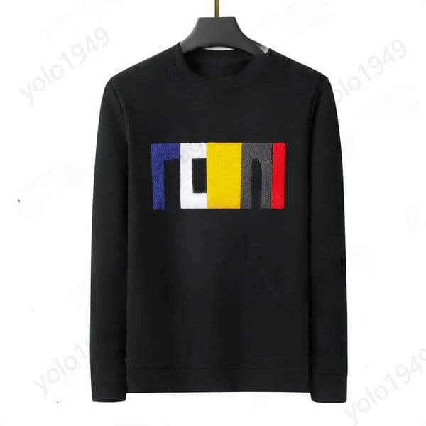 Mens Autumn Fleece Thickened Designer Sweaters Wool Casual High Quality Hoodies Winter Long Sleeve Sweater Pullover Asian size M-3XL