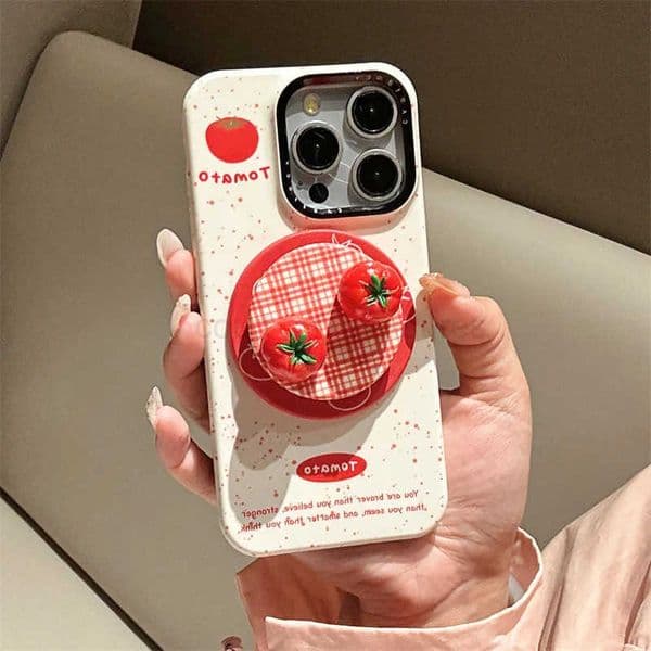 Art Splash Magnetic Phone Case For iPhone 16 Pro 15 12 13 14 Pro Max Hard Cover Cases with Stand Holder Cute 16Pro Funda M251029