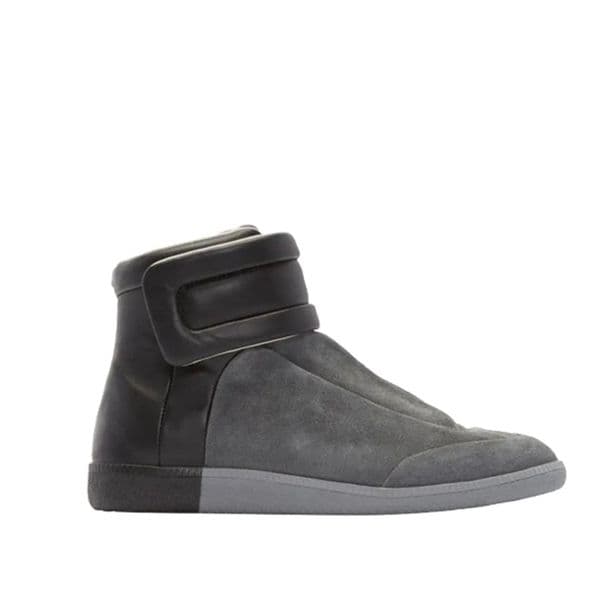 Designer Luxury High Top Short Fur Men Women Shoes Round Toe Outdoor Comfort Flat Sneakers Hook Loop Trendy Handmade Men Lace Up Ankle Boot eur47