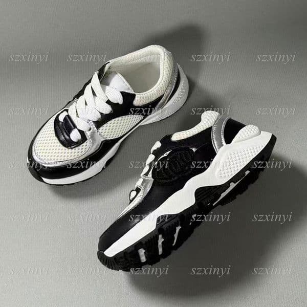 (Premium Quality) For Kids Fashion Sneakers Casual Shoes Children's Shoes Lace-up Sneakers for Boyx and Girls