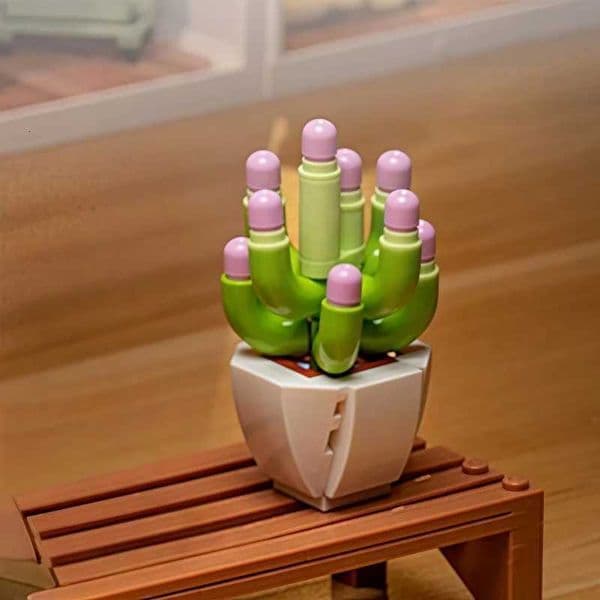 KNEW BUILT Succulent Potted Plant Building Block ToyA MustHave for DIY Desktop DecorIdeal Gift for Girls to Spruce Up Homes X251029