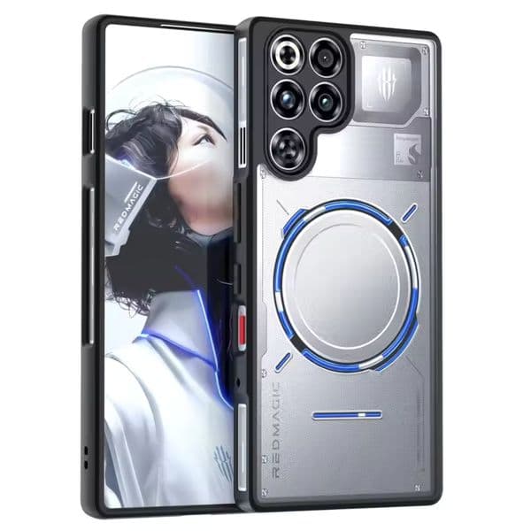 For RedMagic 11 Case Anti Yellowing TPU PC Shockproof Airbag Cell Mobile Phone Cover for Red Magic 11s 10s 10 9s 9 8s 8 Pro Plus
