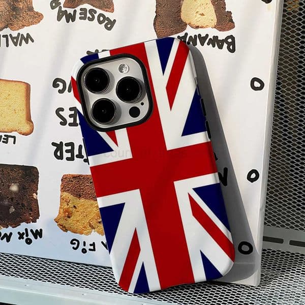 Union Jack Flag of the UK Phone Case Phone Case Film shell For iPhone 16 15 14 13 12 11 Pro Max Plus M251029