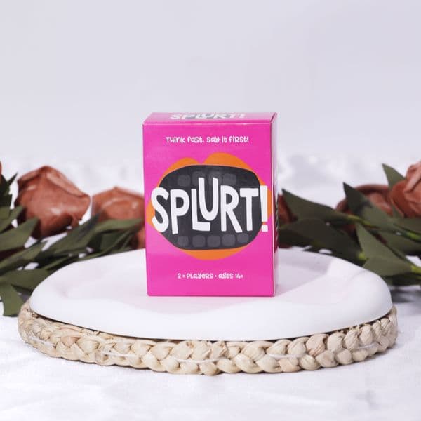 Splurt! - Fast-Thinking Party Card Game for 2+ Players (Ages 14+), Ideal for Groups Seeking Hilarious, Quick-Witted Verbal Duel Fun