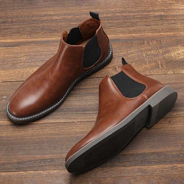4046 Men Chelsea Boots Brand Retro Comfortable Fashion Men Boots Z251029