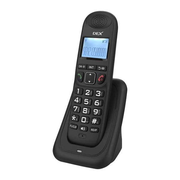 Expandable Cordless Phone System with 3 Lines Display Caller ID Handsfree Calls Intercom Conference Call Mute Function 251024