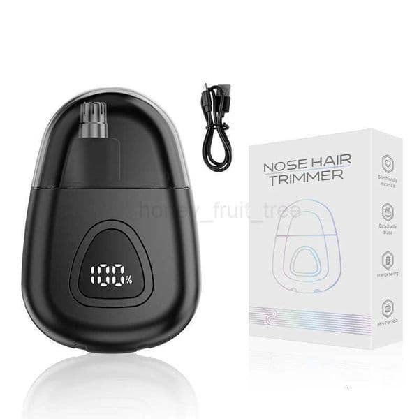 USB charging Nose and Ear Hair Trimmer Portable Electric Nose Hair Clipper Mini Compact Design Quick Charging Suitable for men T251030