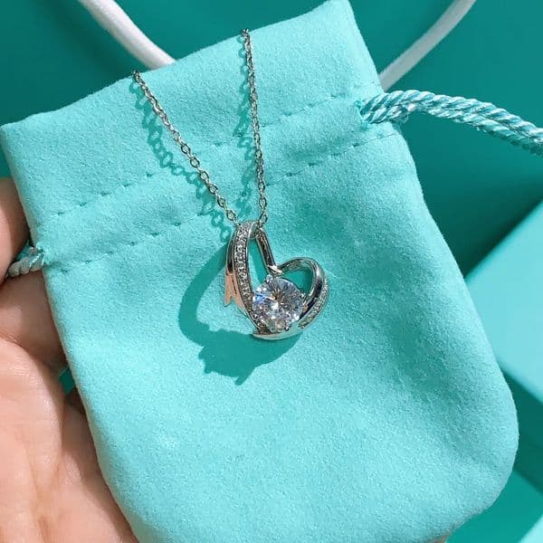 necklace designer necklace luxury necklaces Women high quality diamond pendants stainless steel chain plated choker necklace designer jewelry very nice