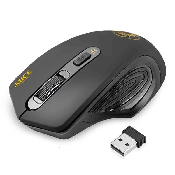 Wireless Mouse 2000DPI Adjustable USB 30 Receiver Optical Cputer Mouse 24GHz Gaming M Ergonic Design For Laptop C251031