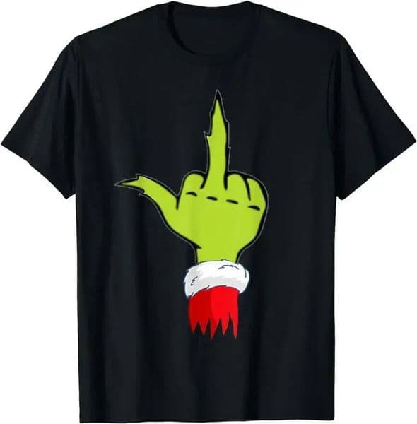 Christmas Style Printed Santa Claus T-shirt Top Short Sleeved Round Neck Casual Women's Tshirt Summer Clothing ddmytues