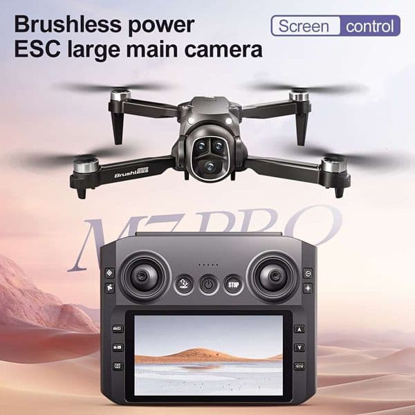 The 2026 New Model Drone M7 Pro Equipped With A High-Definition Large Screen, Three ESC Cameras, Supports Dual-Screen Switching, Has Stable Flight Performance,