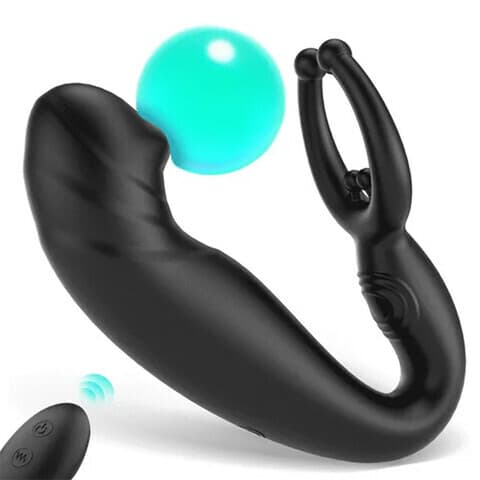 Rainstorm - Beads Massage P-spot 9 Vibrating  Prostate Massager Anal Toy