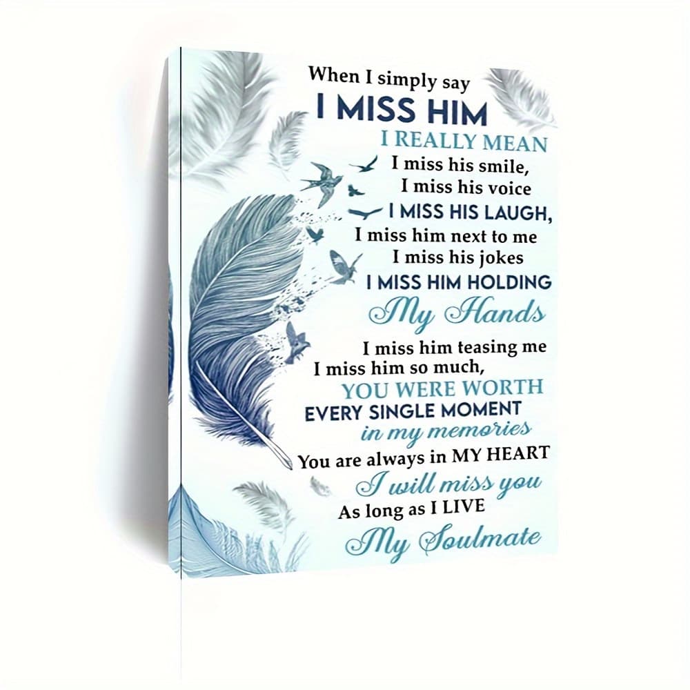TEMU 1 Piece Wooden Frame Canvas Painting I Will The End Of My Life, My Framed Wall Art Printing-wrapped Canvas