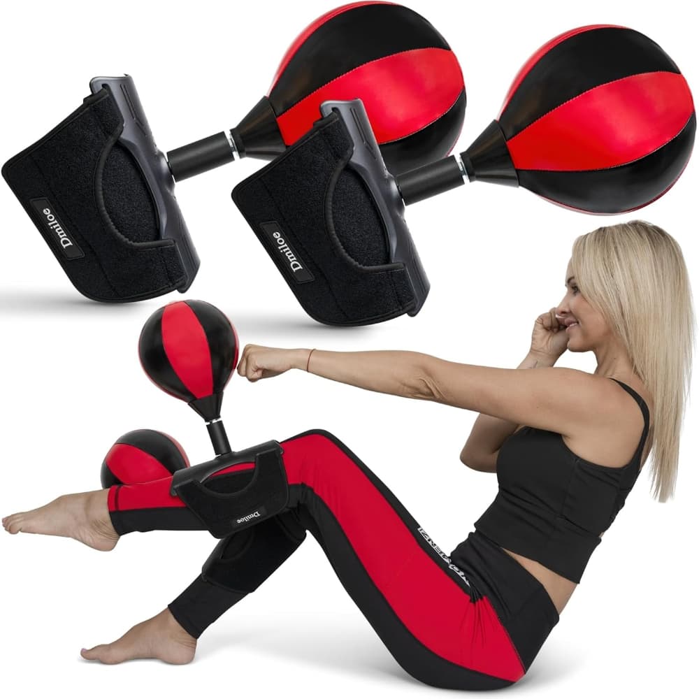 TEMU Abs Workout Equipment Punching Bag For Adults Fun Sit Up Exercise Equipment For Crunches Speed Punching Bag Crunches, Leg Trainer, Waist Trainer For Home Workout, Office,