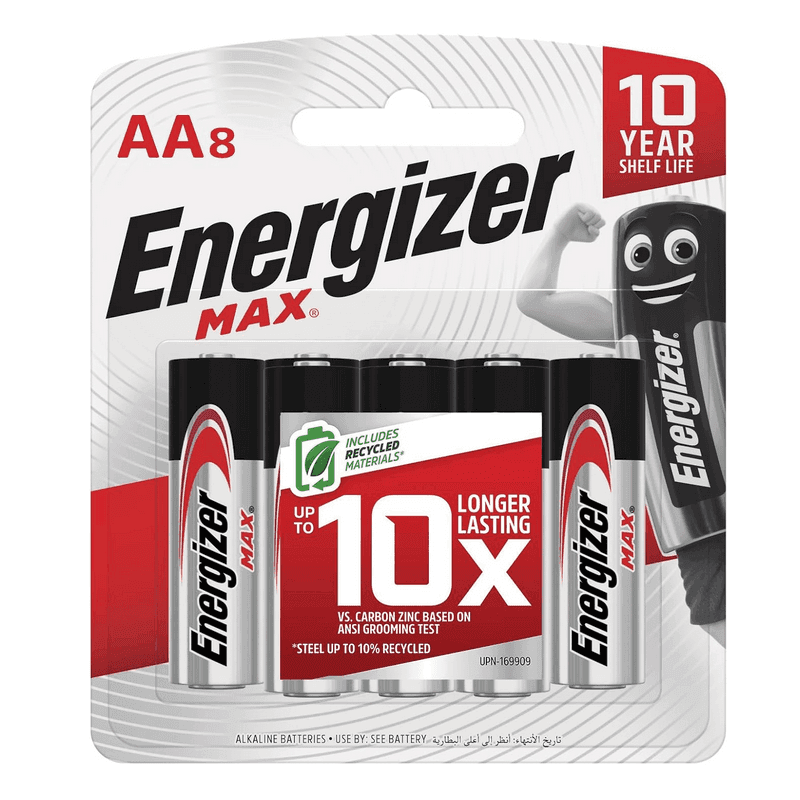 TEMU Max Aa Batteries (8 Pack), Batteries