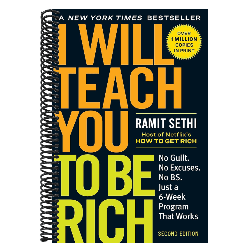 TEMU I Will Teach You To Be Rich: No Guilt. No Excuses. Just A 6-week Program That Works (second Edition) (2nd Ed.) (spiral-bound)