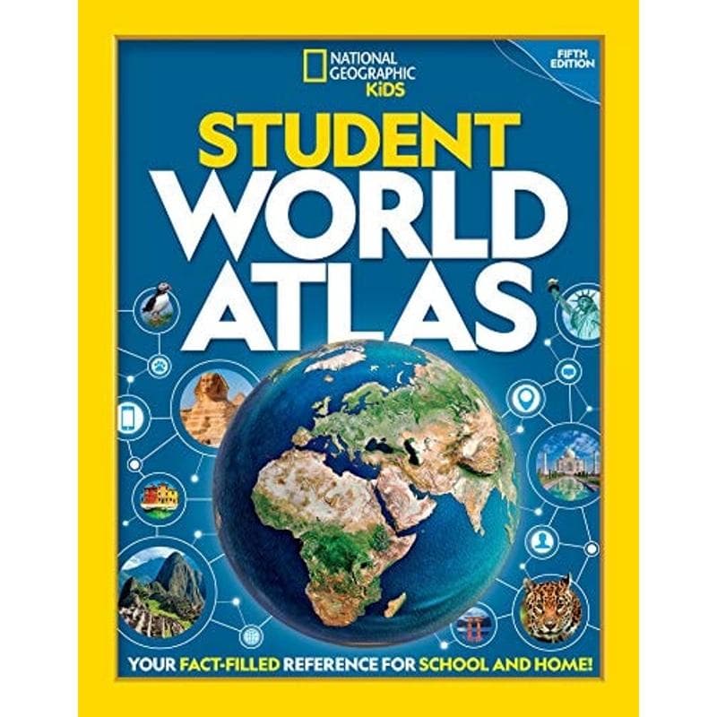 TEMU National Geographic Student World Atlas