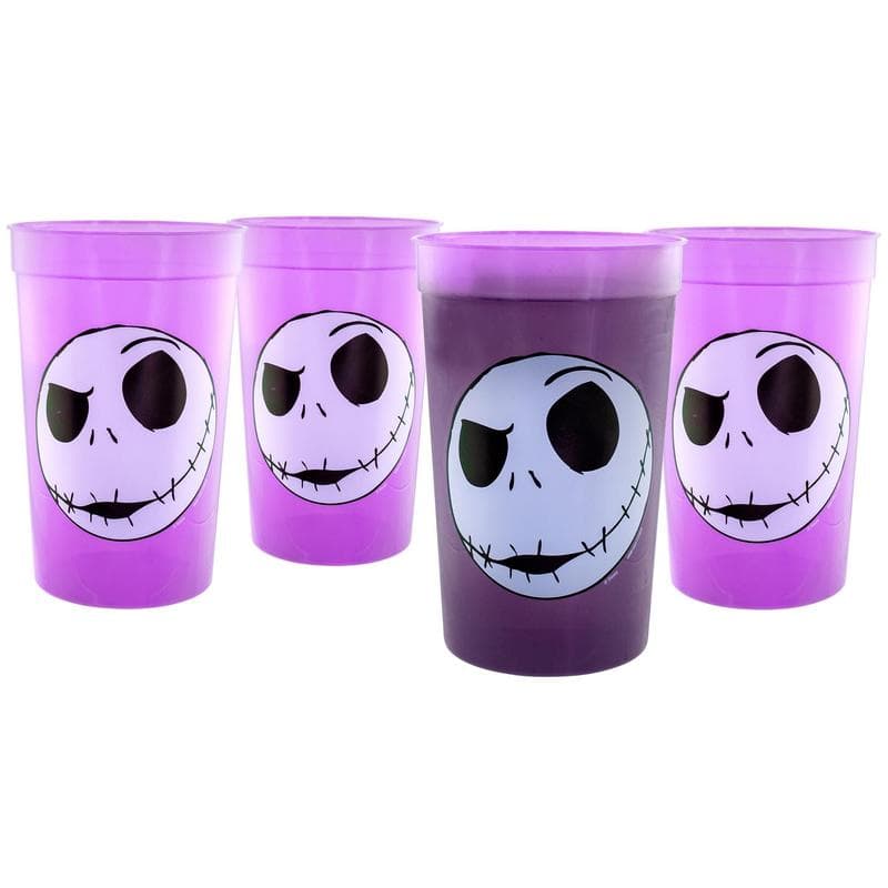 TEMU The Nightmare Before Christmas Jack Color-changing Cups | Set Of 4