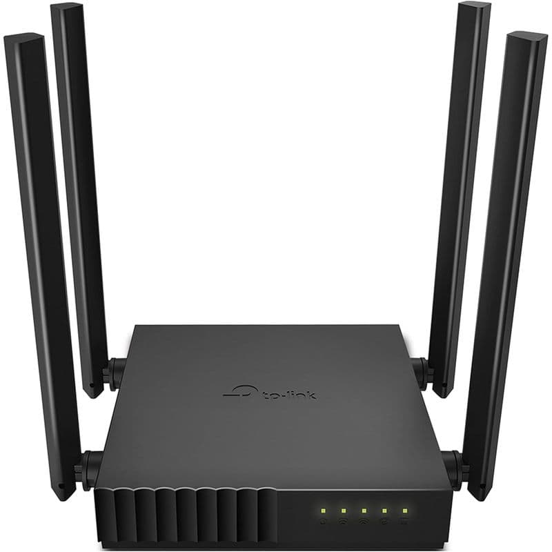 TEMU Tp-link Archer C54 | Mu- Dual-band Wifi Router| Works With Internet Providers () Black