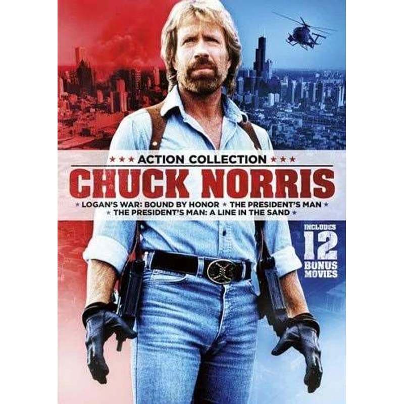 TEMU 15-film Action Pack Featuring Chuck Norris (dvd) Brand New!!! & Sealed!!!