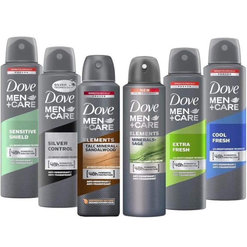 TEMU + Care Antiperspirant Deodorant 150 Ml, Each 5 Fl Oz (pack Of 6) Total 30 Fl Oz (scents May )