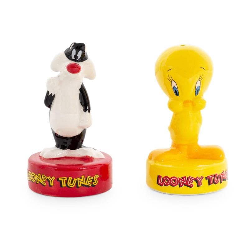 TEMU Looney And Tweety Ceramic Salt And Pepper Shakers | Set Of 2