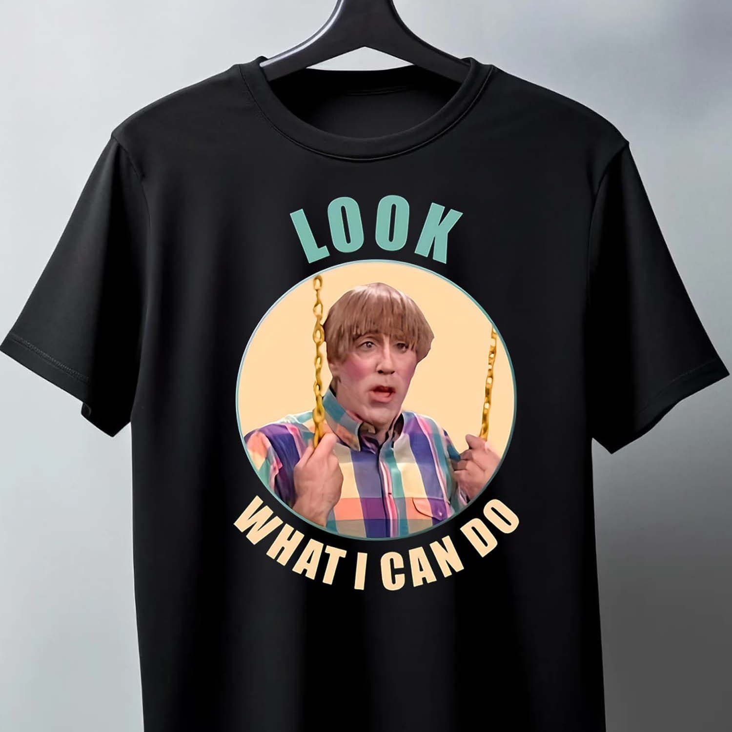 TEMU Men's Cotton - "look What I Can Do"