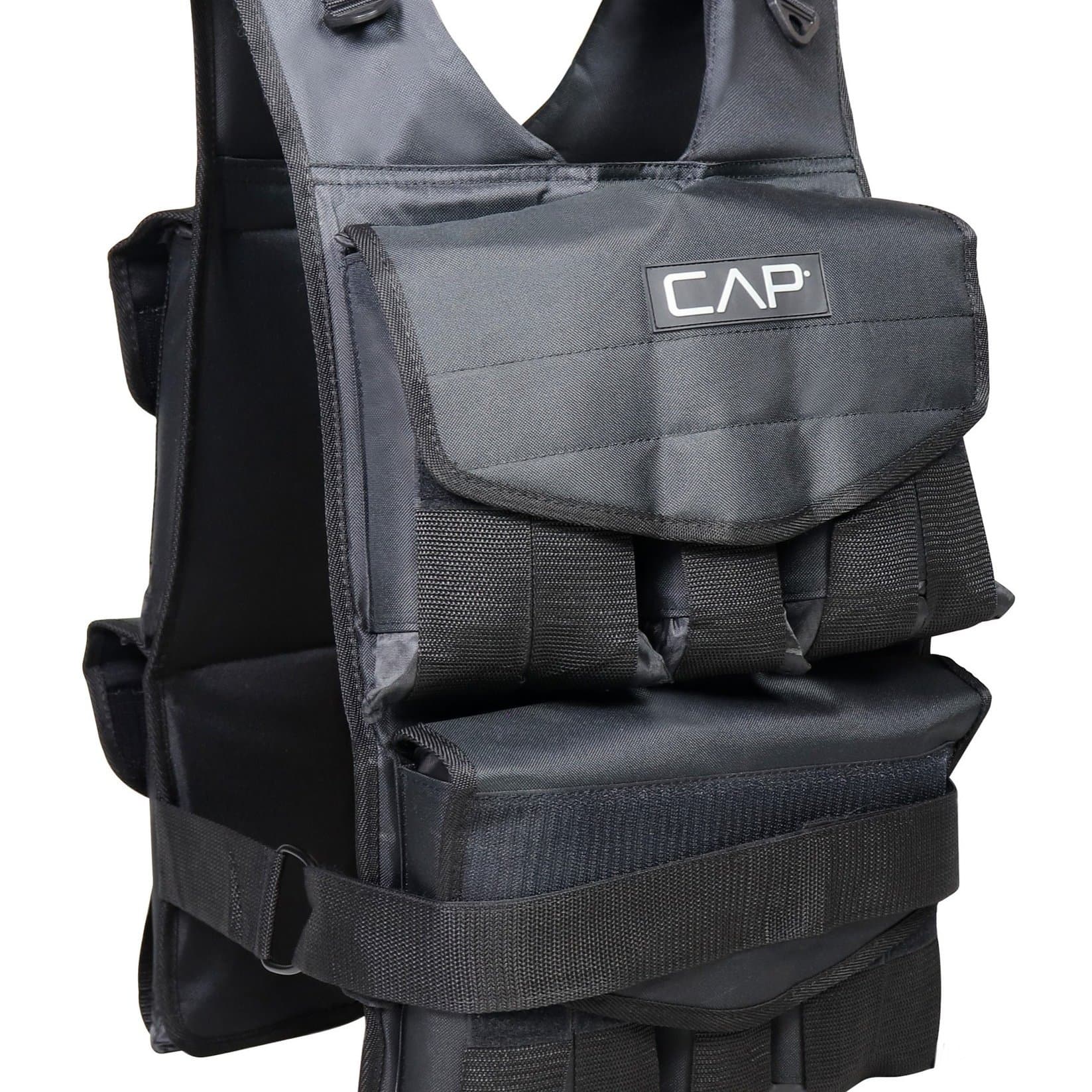 TEMU 80lb Adjustable Weighted Vest For Strength Training, Workout And Running, Body Weight Vest For Men And Women, Weighted Jacket, Removable Weight Included, Regular Length