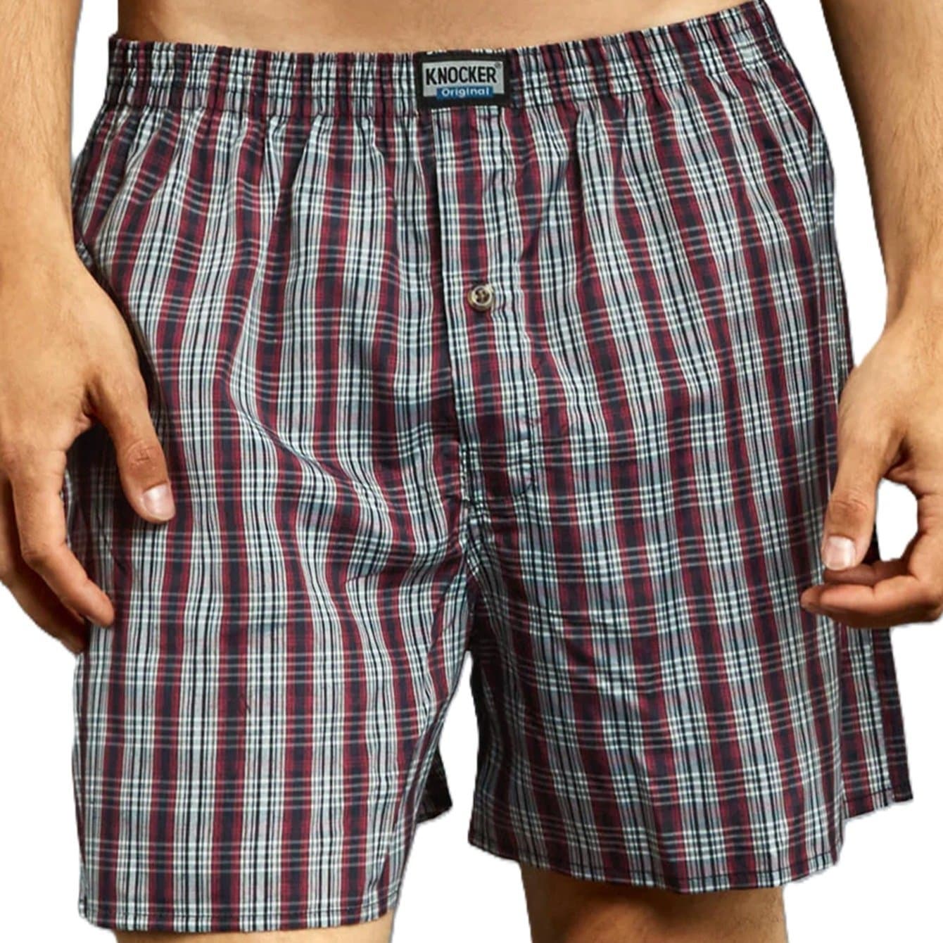 TEMU Plus Size Men's 3 Pack Random Assorted Print Comfy Boxers (2xl/3xl)