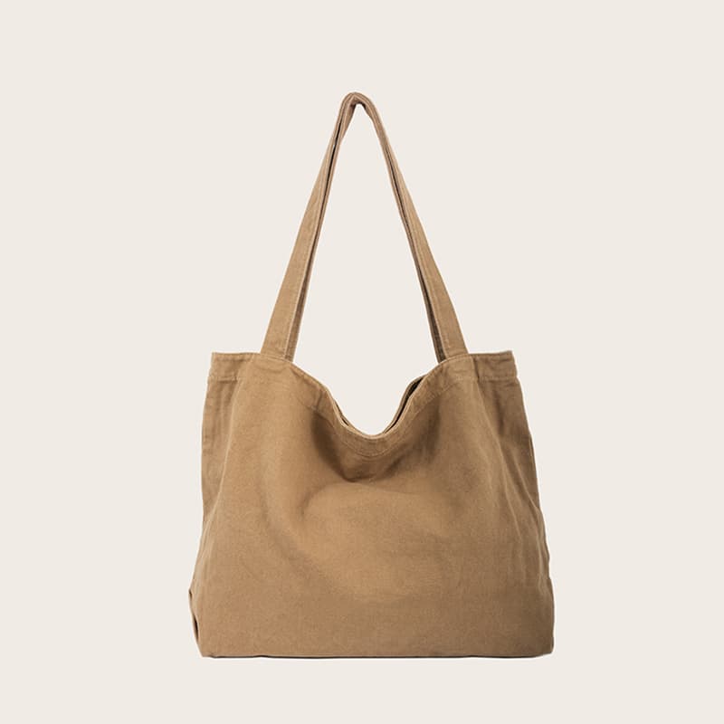 TEMU Large Capacity Solid , Shopping Bag, Tote Bag