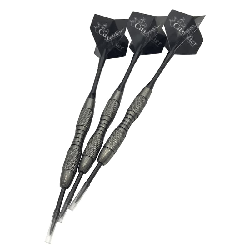 TEMU 3 Iron Darts With Black Aluminum Alloy Shafts And Dart Flights For Entertainment, Games, Competitions, And Training