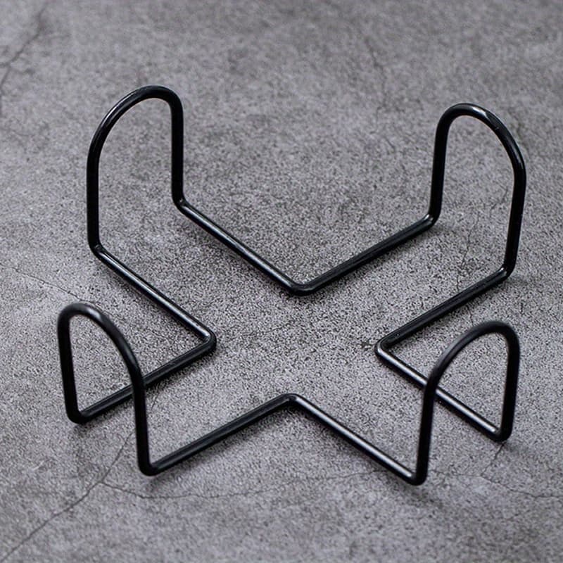 TEMU Coaster Rack Ceramic Coaster Iron Rack Bamboo Wood Holder Storage Rack Shelf Set Coaster Rack Cup Holder