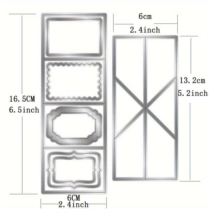 TEMU Pop Up Card Cutting Dies Creative Handcraft Set Crafting
